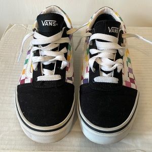 Vans Old Skool - Girls Size 3 - Good Used Condition